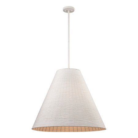 ELK SHOWROOM Sophie 30'' Wide 4Light Pendant, White Coral 52266/4